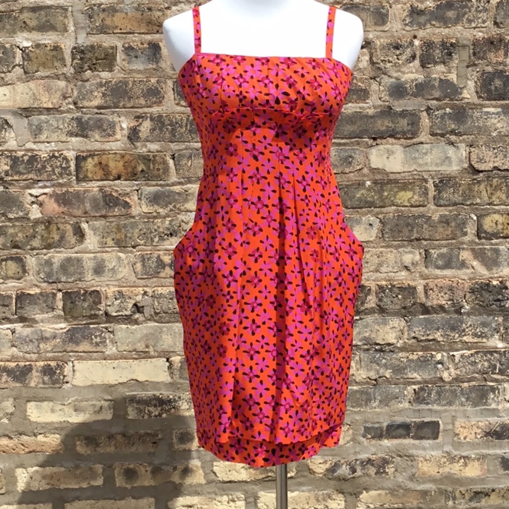 Nanette Lepore  sundress size - 0  -100% silk.
